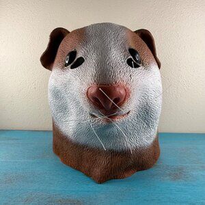 Archie McPhee Realistic Hamster Gerbil Costume Prop Halloween Latex Mask
